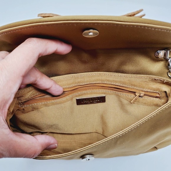 Tanner Metallic Convertible Clutch & Shoulder Bag SALE - Picture 3 of 9